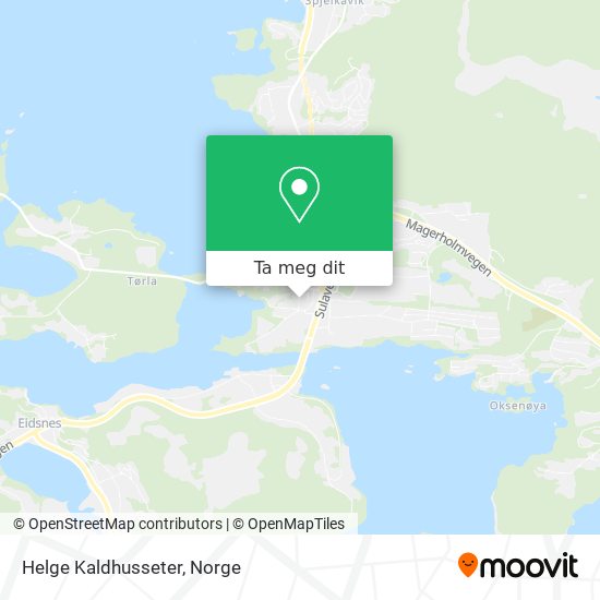 Helge Kaldhusseter kart