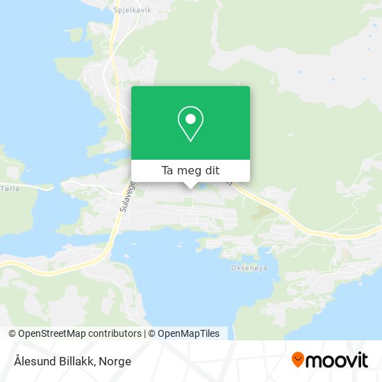 Ålesund Billakk kart