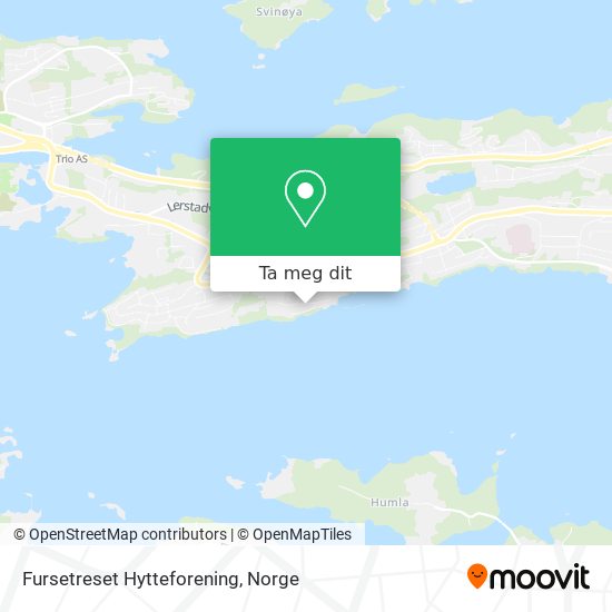 Fursetreset Hytteforening kart