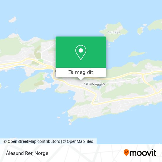 Ålesund Rør kart