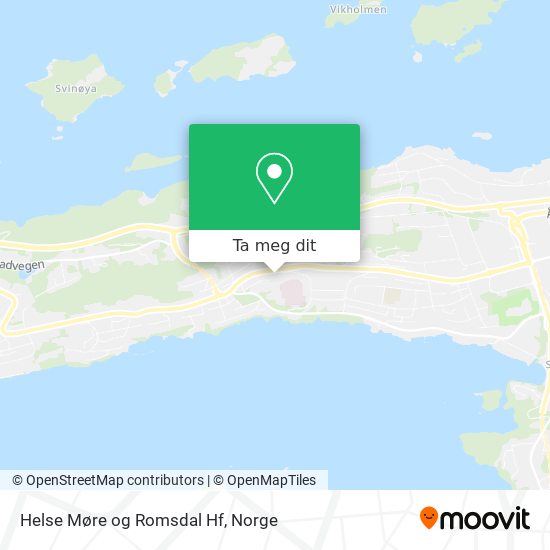 Helse Møre og Romsdal Hf kart