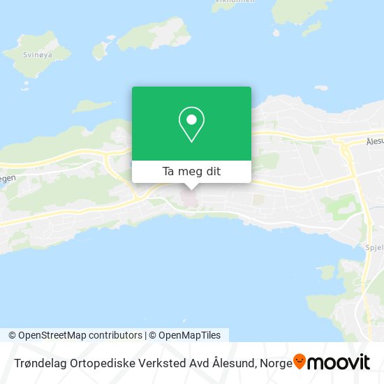 Trøndelag Ortopediske Verksted Avd Ålesund kart