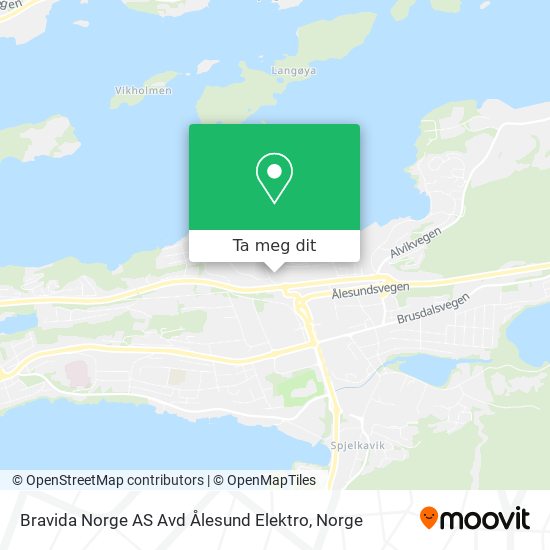Bravida Norge AS Avd Ålesund Elektro kart