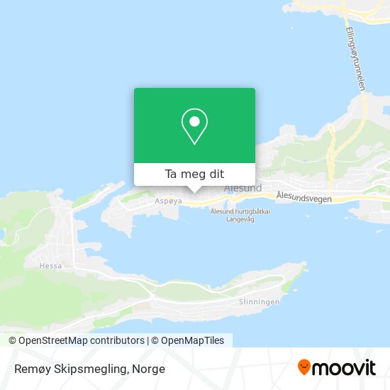 Remøy Skipsmegling kart