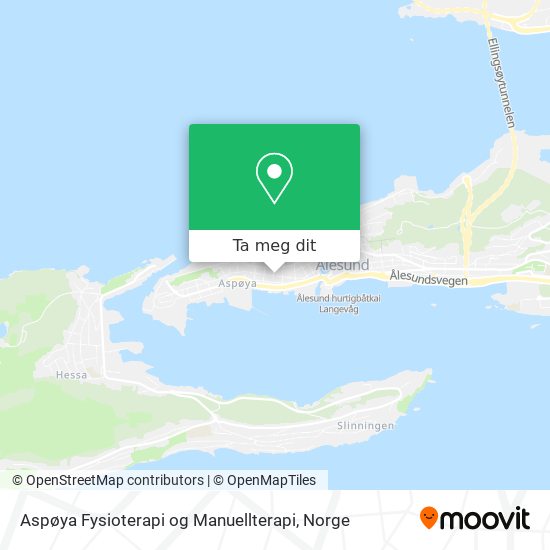 Aspøya Fysioterapi og Manuellterapi kart