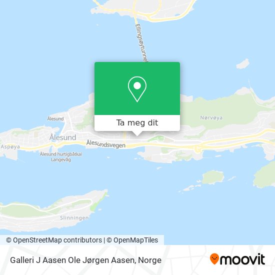 Galleri J Aasen Ole Jørgen Aasen kart