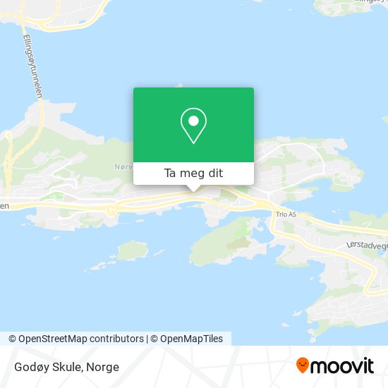 Godøy Skule kart