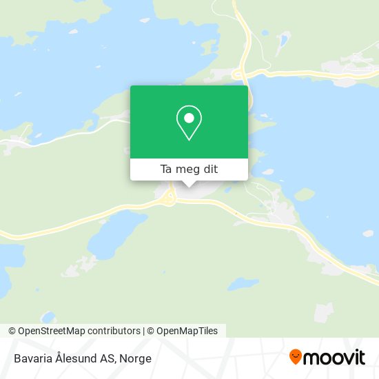 Bavaria Ålesund AS kart