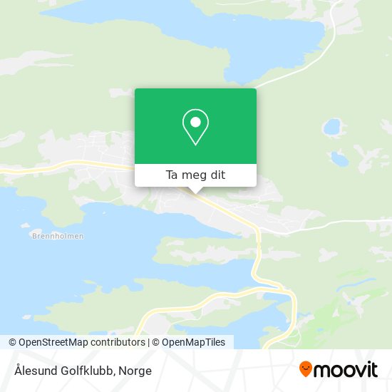 Ålesund Golfklubb kart