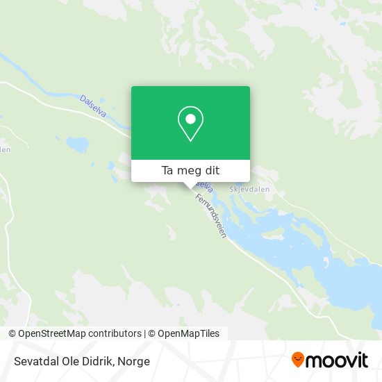 Sevatdal Ole Didrik kart