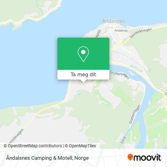 Åndalsnes Camping & Motell kart