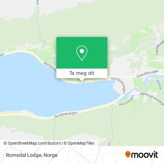 Romsdal Lodge kart
