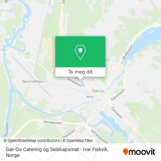 Gør-Go Catering og Selskapsmat - Ivar Fiskvik kart