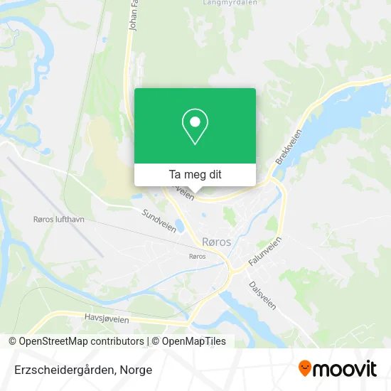 Erzscheidergården kart