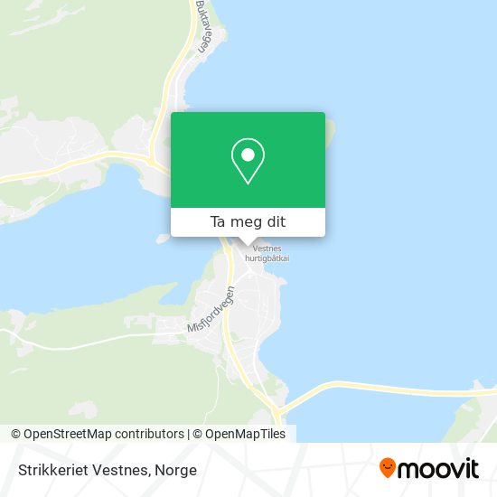 Strikkeriet Vestnes kart