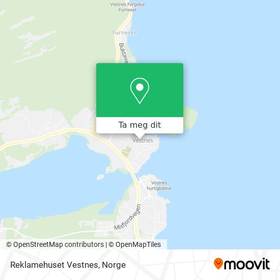 Reklamehuset Vestnes kart