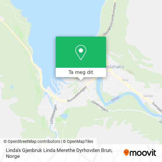 Linda's Gjenbruk Linda Merethe Dyrhovden Brun kart