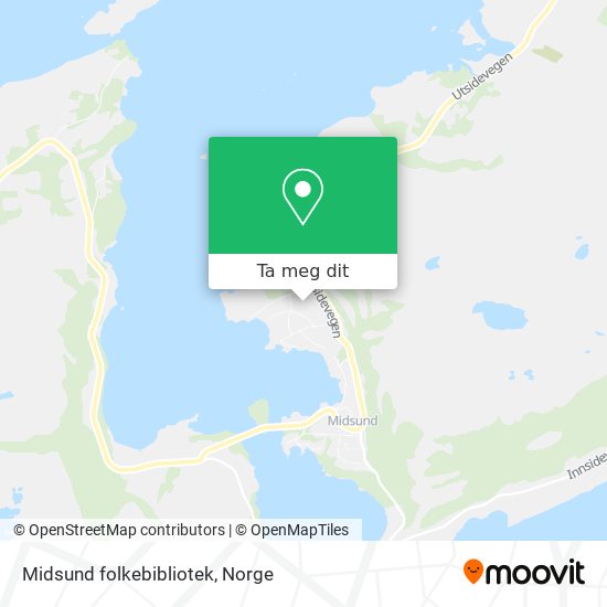 Midsund folkebibliotek kart