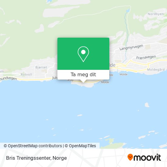 Bris Treningssenter kart
