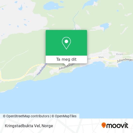 Kringstadbukta Vel kart