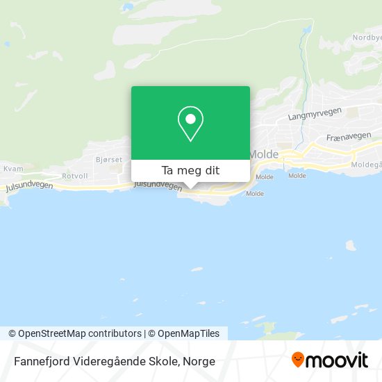 Fannefjord Videregående Skole kart