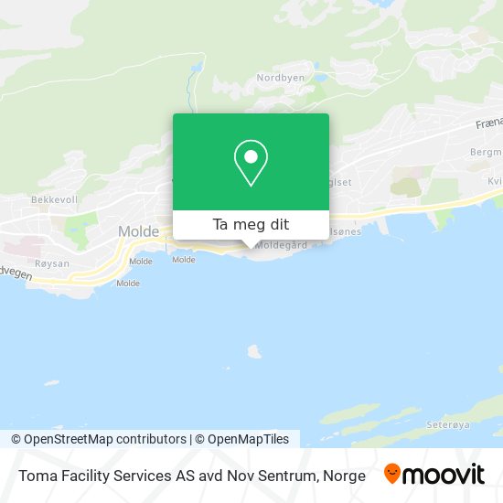 Toma Facility Services AS avd Nov Sentrum kart