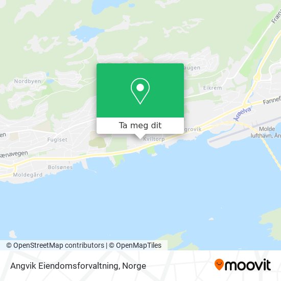 Angvik Eiendomsforvaltning kart