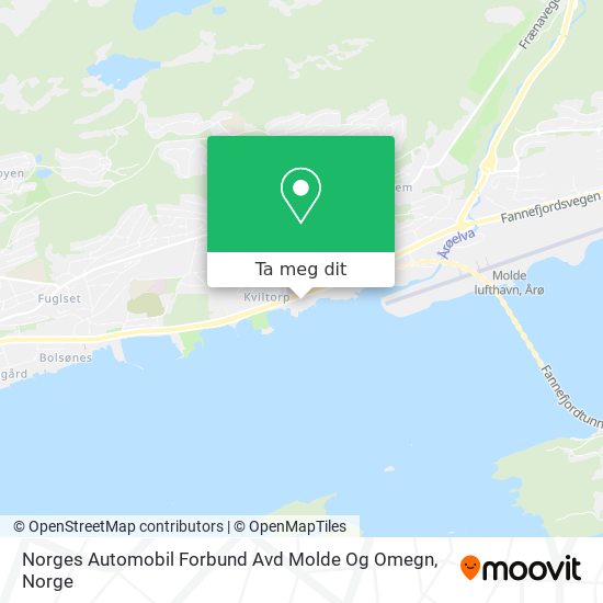 Norges Automobil Forbund Avd Molde Og Omegn kart