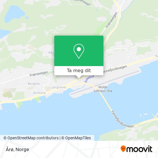 Årø kart