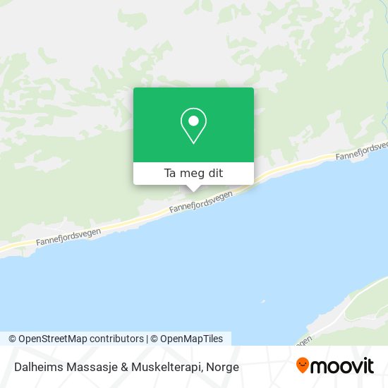 Dalheims Massasje & Muskelterapi kart