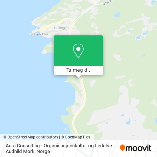 Aura Consulting - Organisasjonskultur og Ledelse Audhild Mork kart
