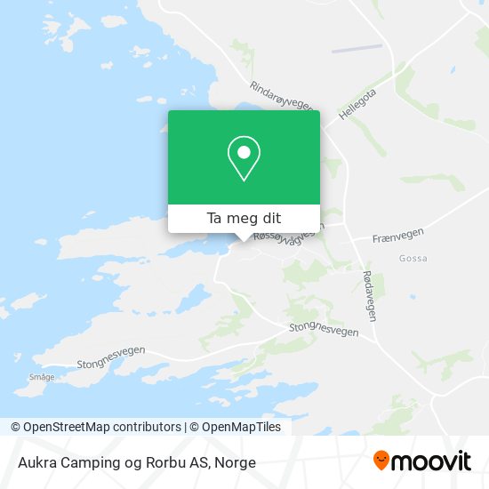 Aukra Camping og Rorbu AS kart