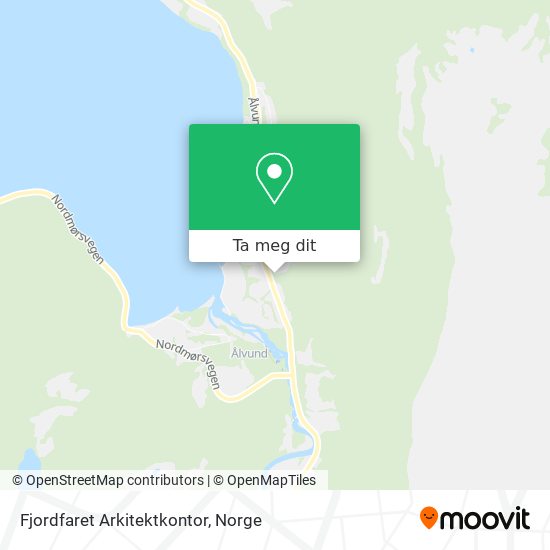 Fjordfaret Arkitektkontor kart