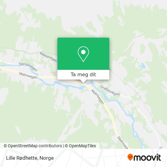 Lille Rødhette kart