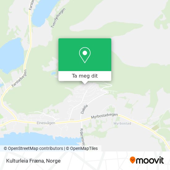 Kulturleia Fræna kart