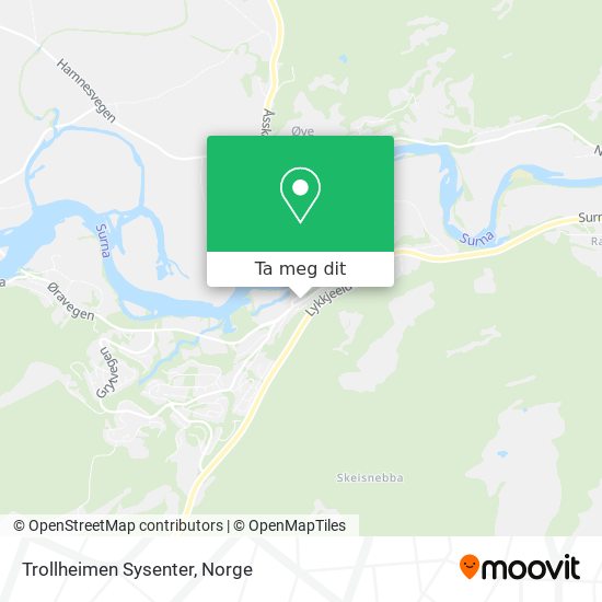 Trollheimen Sysenter kart