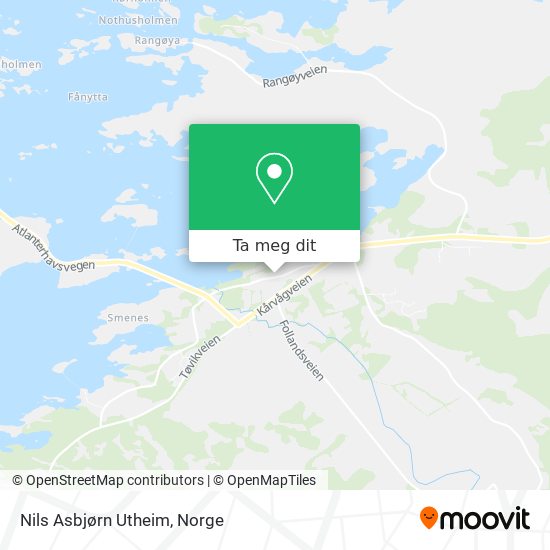 Nils Asbjørn Utheim kart