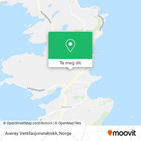 Averøy Ventilasjonsteknikk kart