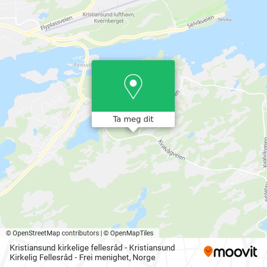 Kristiansund kirkelige fellesråd - Kristiansund Kirkelig Fellesråd - Frei menighet kart