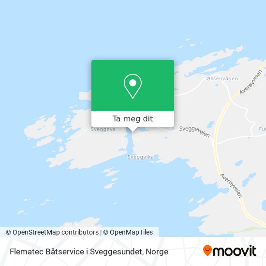 Flematec Båtservice i Sveggesundet kart