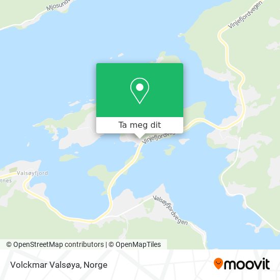 Volckmar Valsøya kart