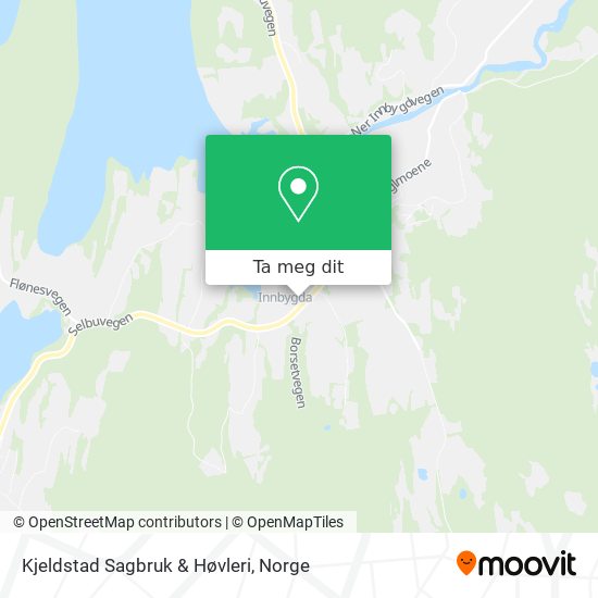 Kjeldstad Sagbruk & Høvleri kart