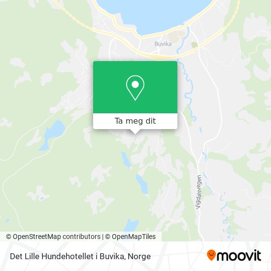 Det Lille Hundehotellet i Buvika kart