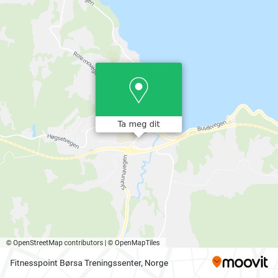 Fitnesspoint Børsa Treningssenter kart
