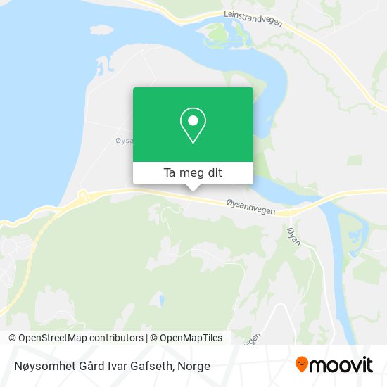 Nøysomhet Gård Ivar Gafseth kart