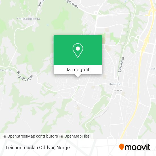 Leinum maskin Oddvar kart