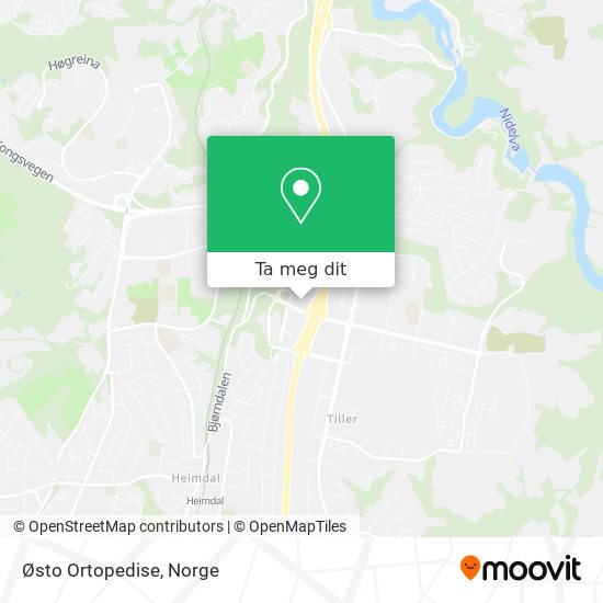Østo Ortopedise kart