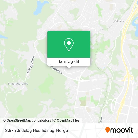 Sør-Trøndelag Husflidslag kart