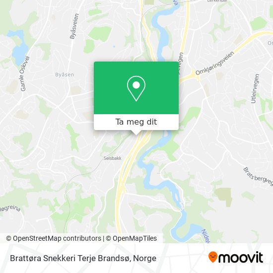 Brattøra Snekkeri Terje Brandsø kart