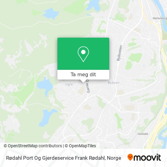 Rødahl Port Og Gjerdeservice Frank Rødahl kart